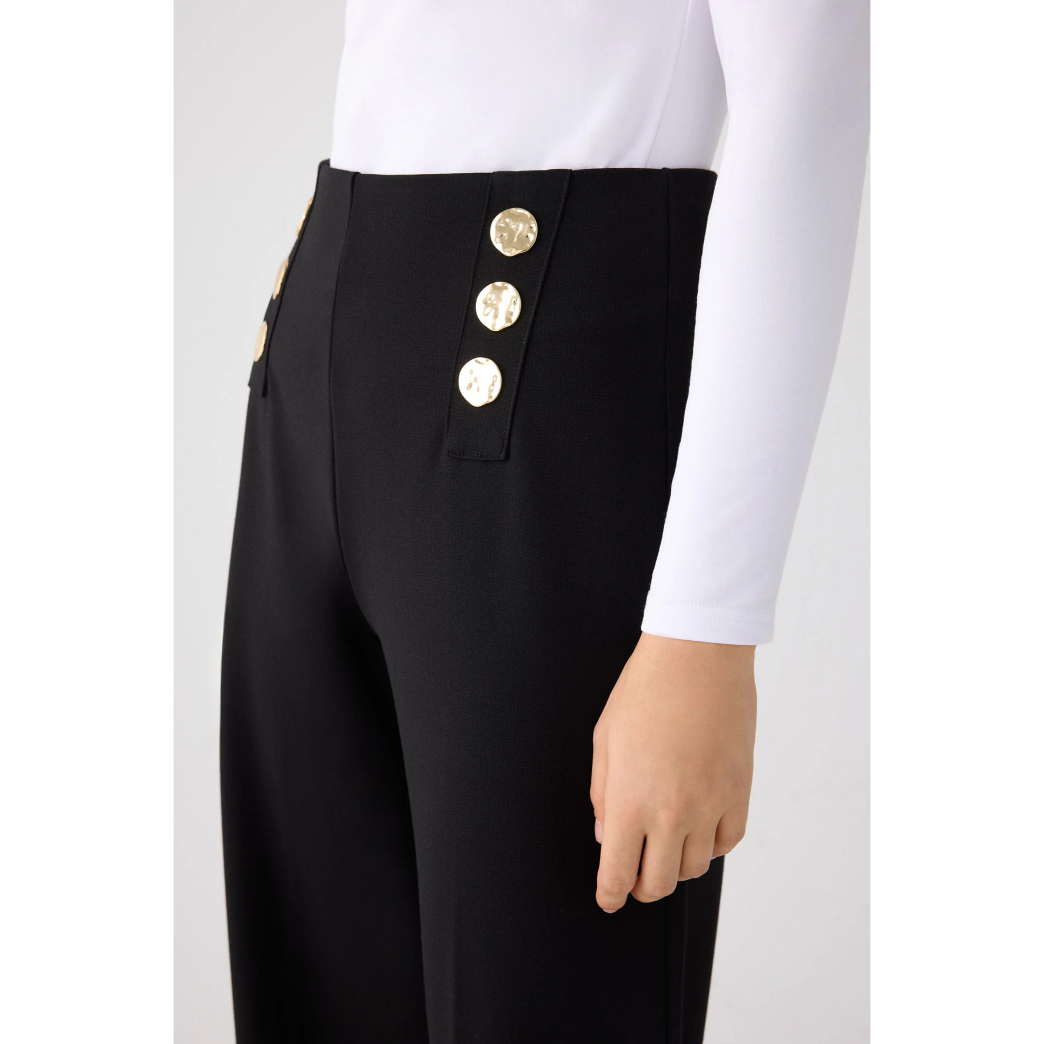 Pantalone comfort larghi