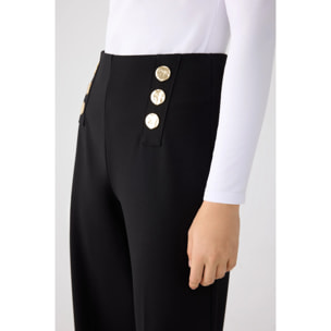 Pantalone comfort larghi