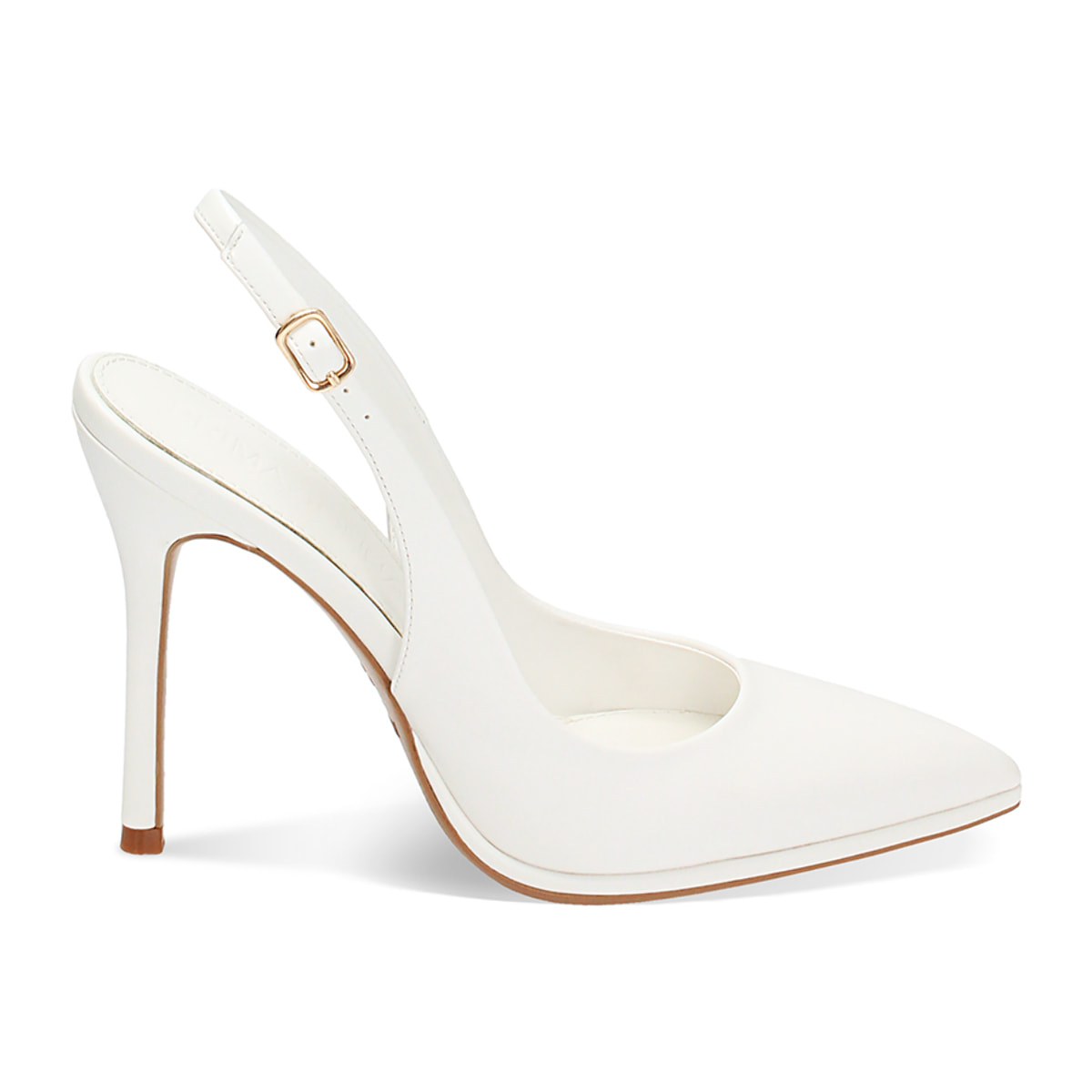 Zapatos de tacón Bailarinas blancos