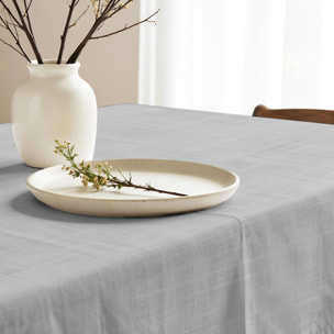 Nappe en résine anti-taches Gris Moitié