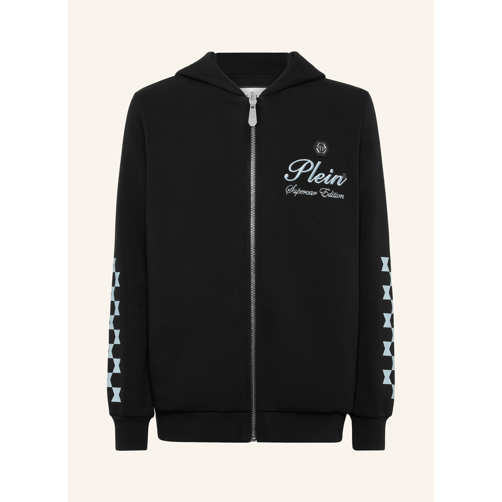 PHILIPP PLEIN Hooded Sweatjacket