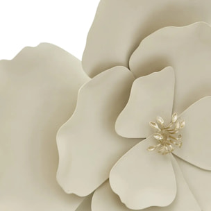 Décoration murale Flok 29x29cm beige