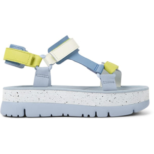 CAMPER Oruga Up - Sandalias Azul Mujer