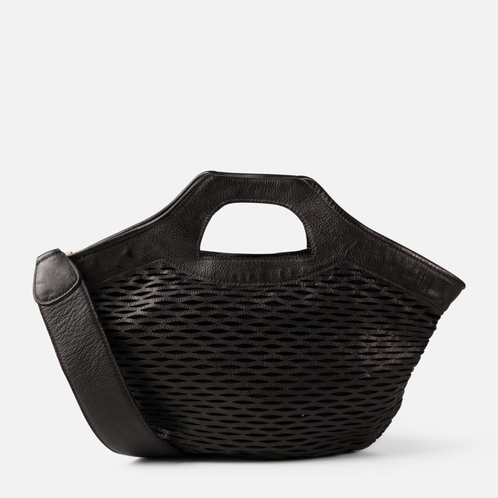 Bolso de hombro BIBA Doty de piel
