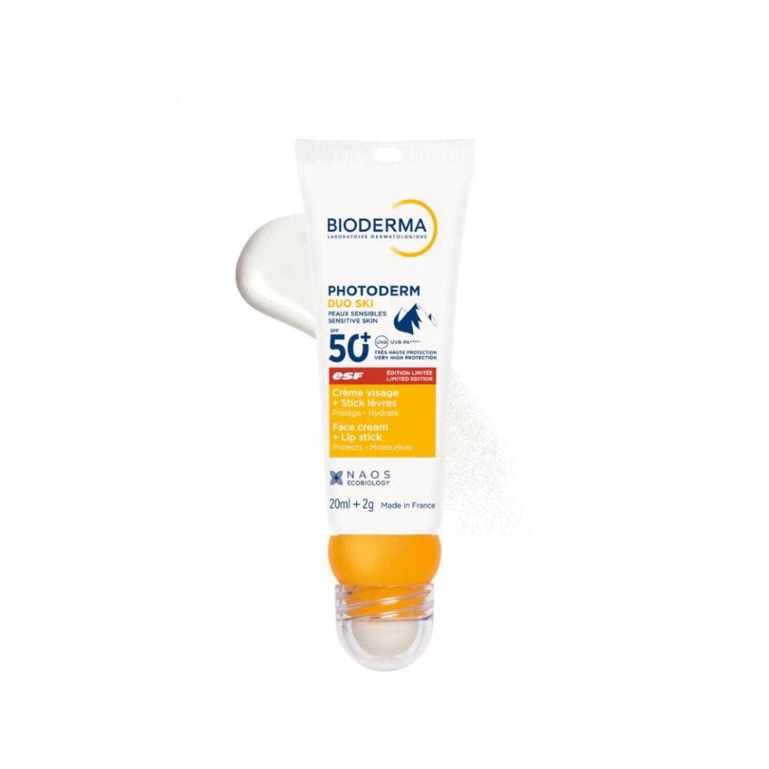 Photoderm Duo Ski SPF50+ - Crème Visage 20ml & Stick Lèvres 2g