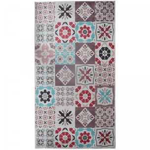 Tapis de cuisine motif carreaux de ciment GANA