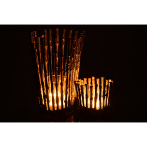 J-Line bougeoir - aluminium - or - large