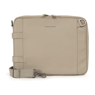 Borsa a tracolla  unisex In Vera pelle Made in Italy 27x22x5,5 cm