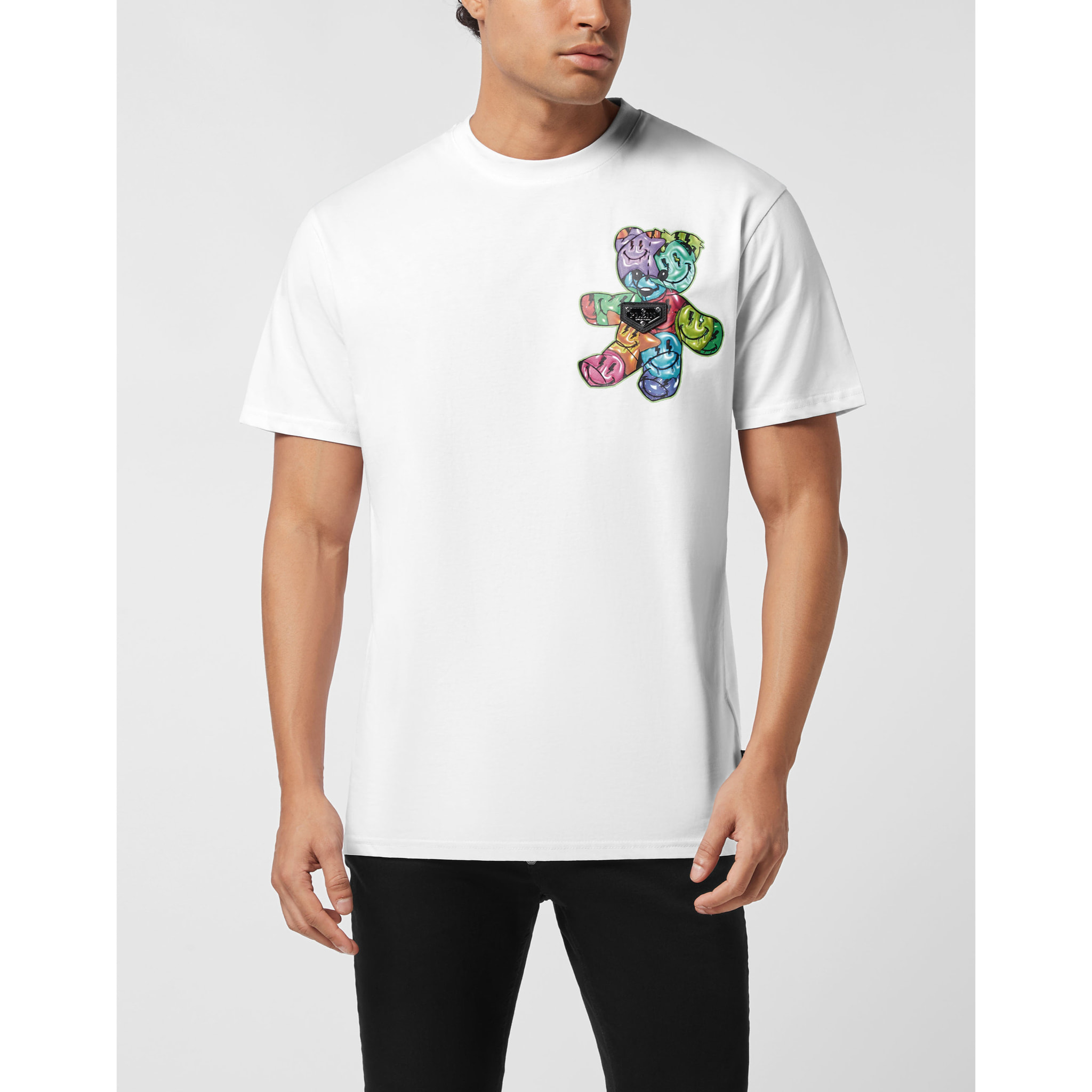 PHILIPP PLEIN Camiseta Cuello Redondo Ss TEDDY