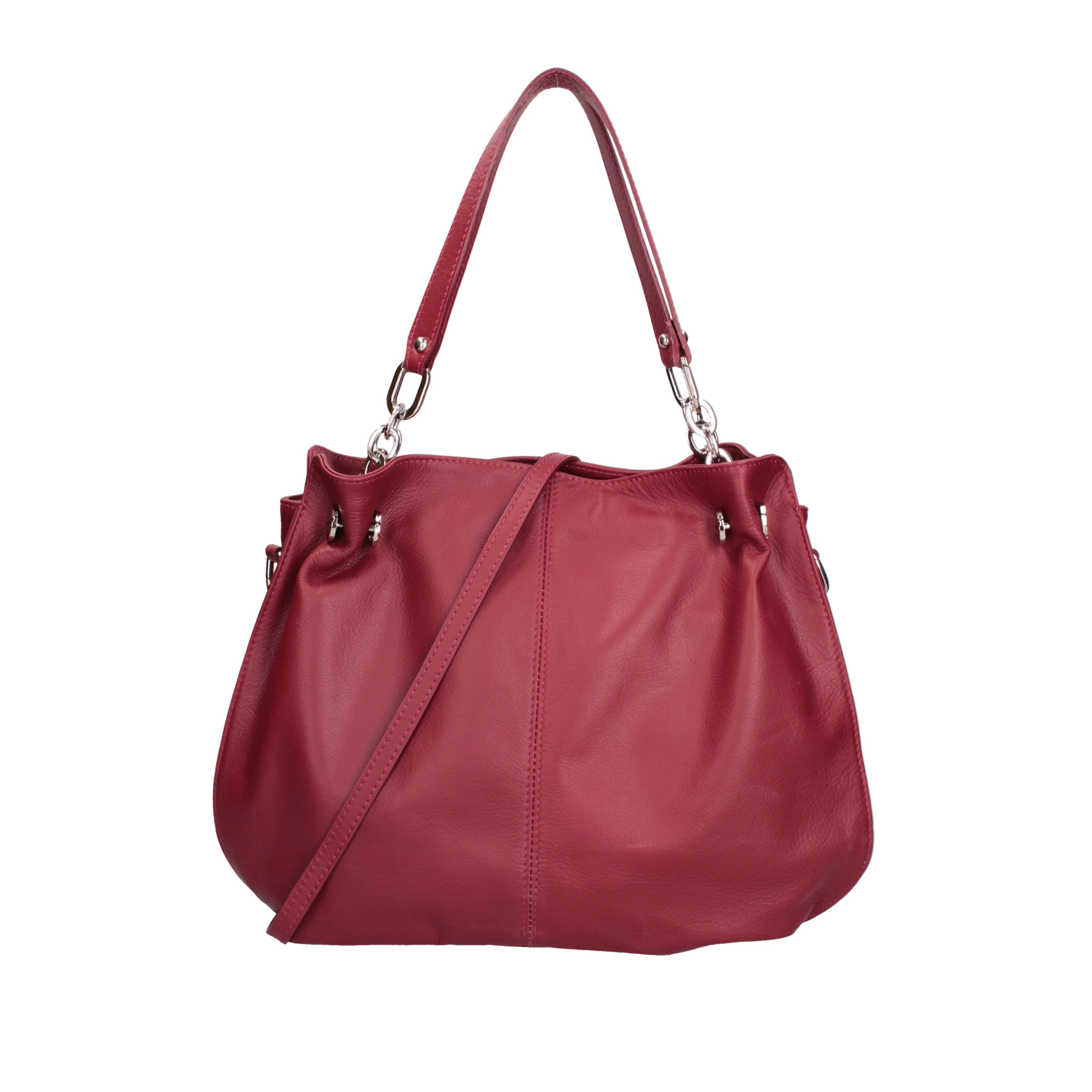 Borsa a mano da donna Made in Italy - Modello Ereba - 100% pelle - 38.0 x 30.0 x 12.0 cm