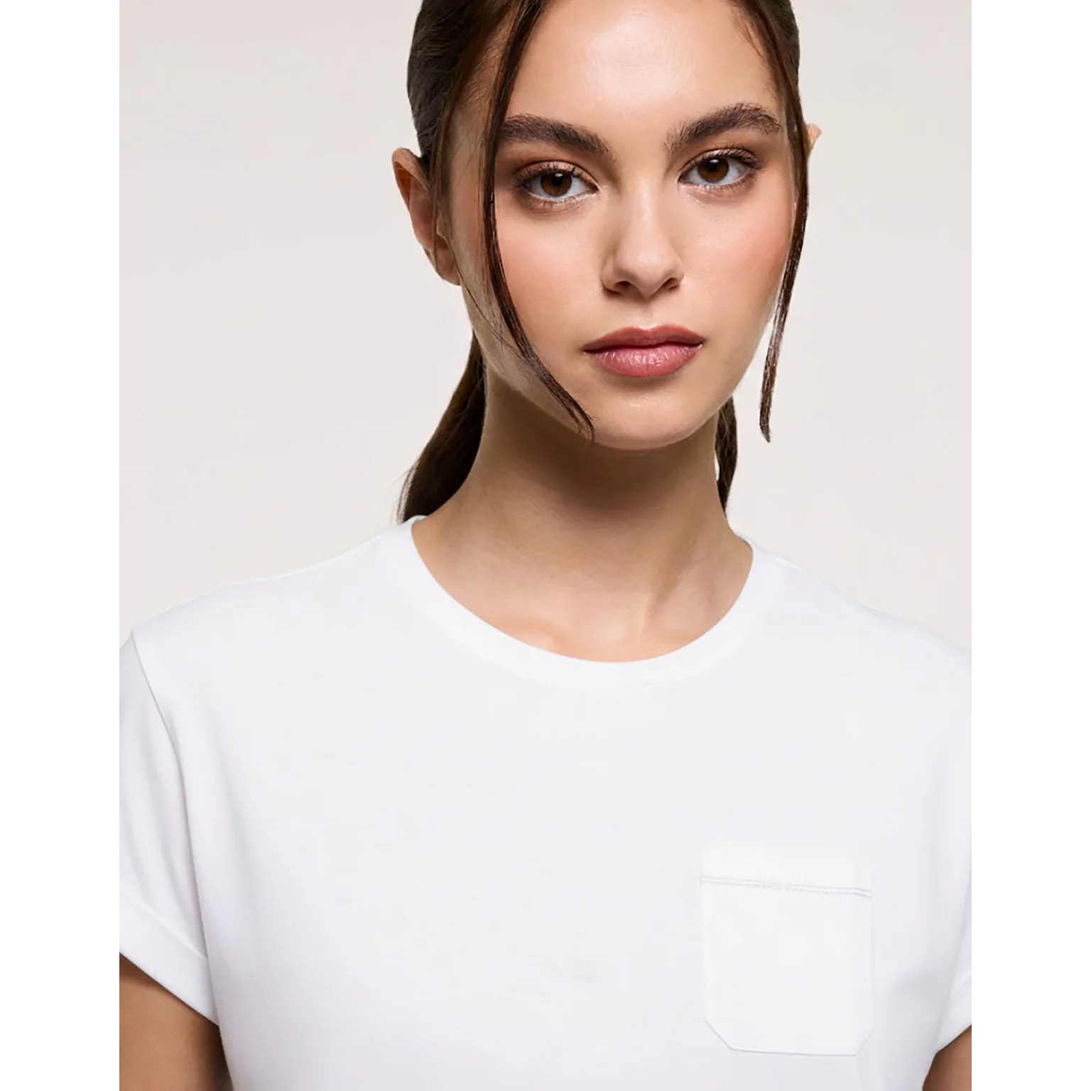 Camiseta Manga Corta Blanca - Ibosen