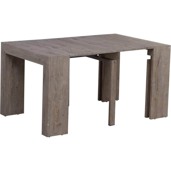 Table console extensible ''Elsa'' - 300/50 x 94 x 75 cm - Chêne