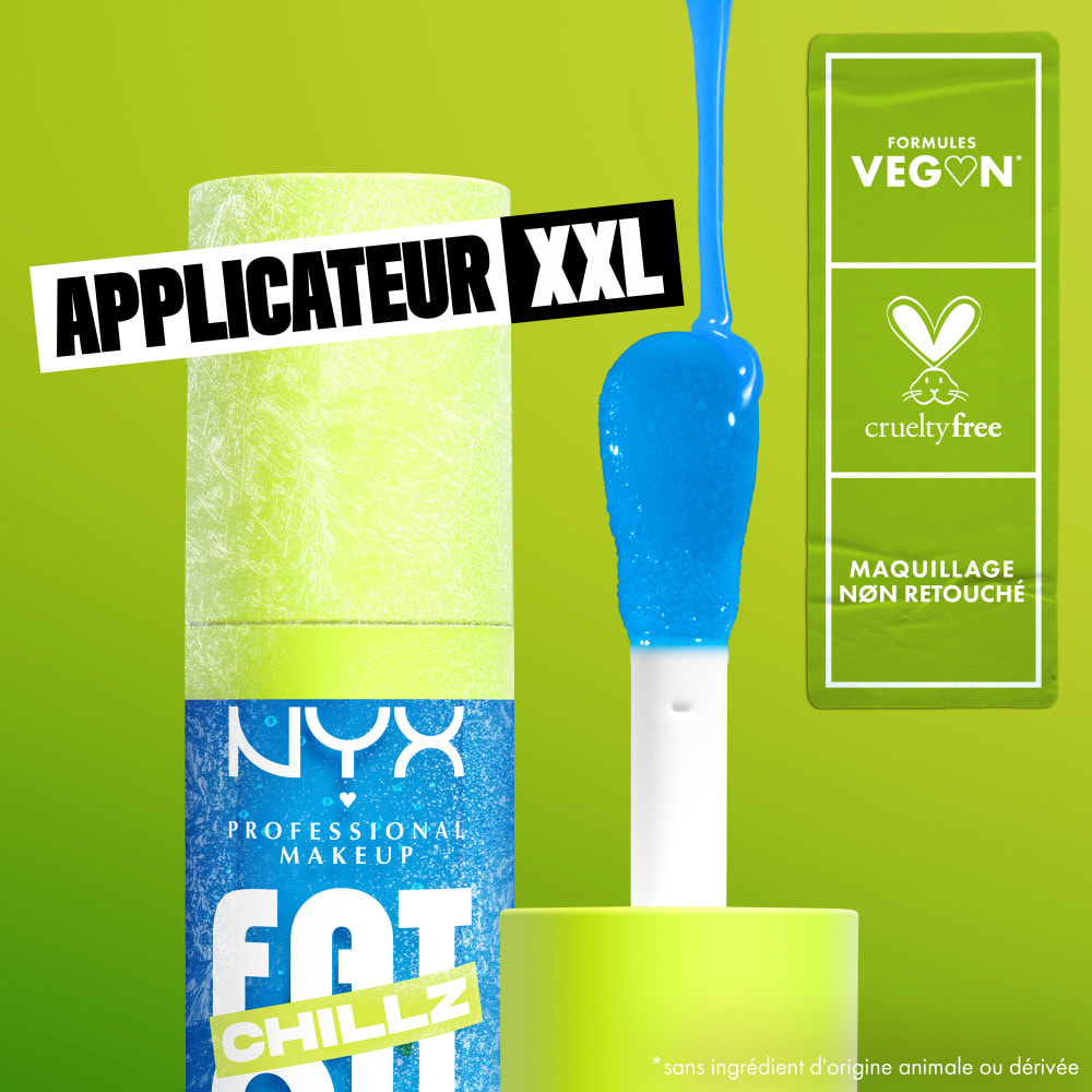 NYX Professional Makeup FAT OIL Gloss POLAR PEPPERMINT