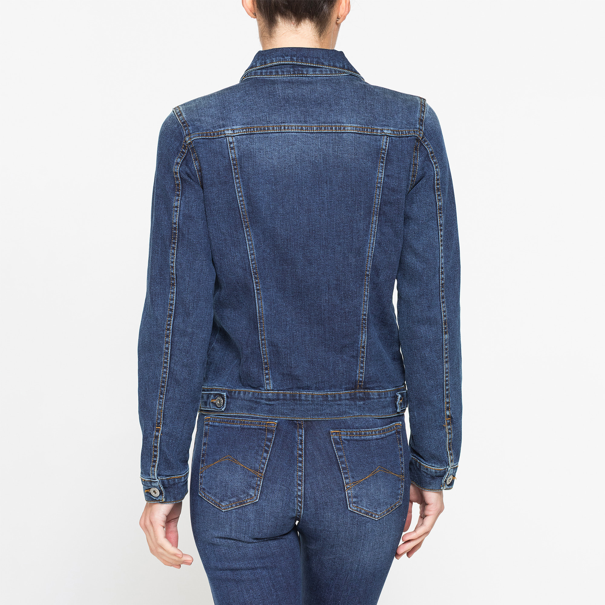 GIUBBINO IN DENIM BASIC STYLE