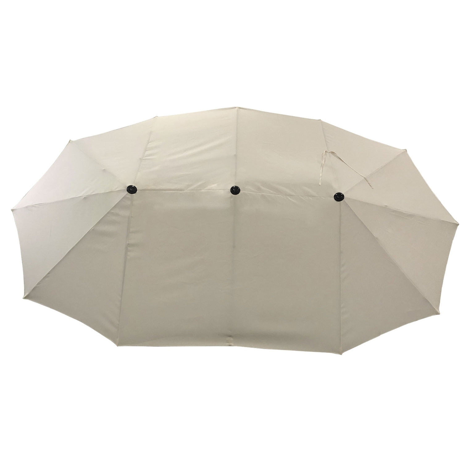 Parasol double LINAI oval - Beige