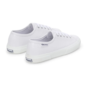 Superga - Unisex Blanco - 3750 VEGAN TUMBLED MATERIAL LEGGERA