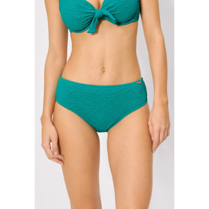 Slip bikini midi modellante Blu
