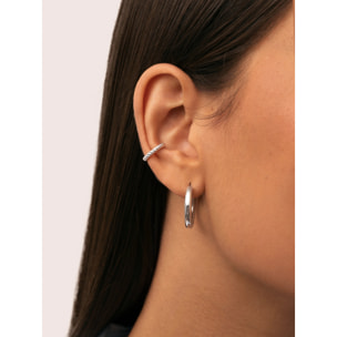 Pendiente Suelto Ear Cuff Tressia Plata