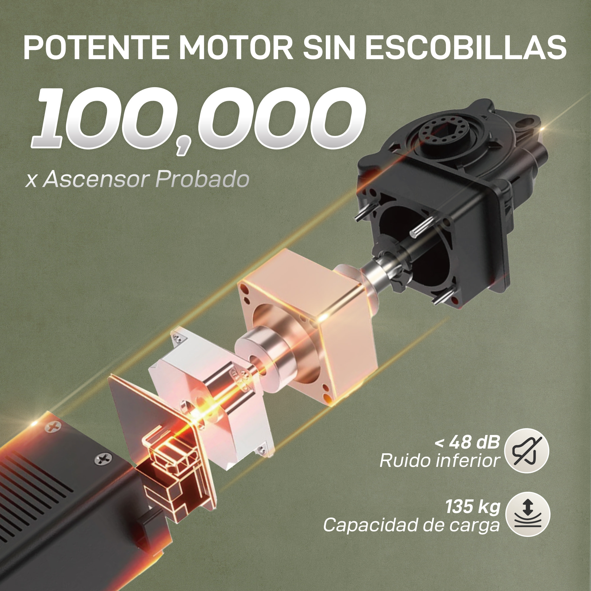 Sillón Relax Reclinable Eléctrico Sillón Reclinable Silencioso con Función Memoria Reposapiés Mando a Distancia Bolsillos Laterales Tela Apto para Mascotas para Dormitorio Salón Verde Oscuro