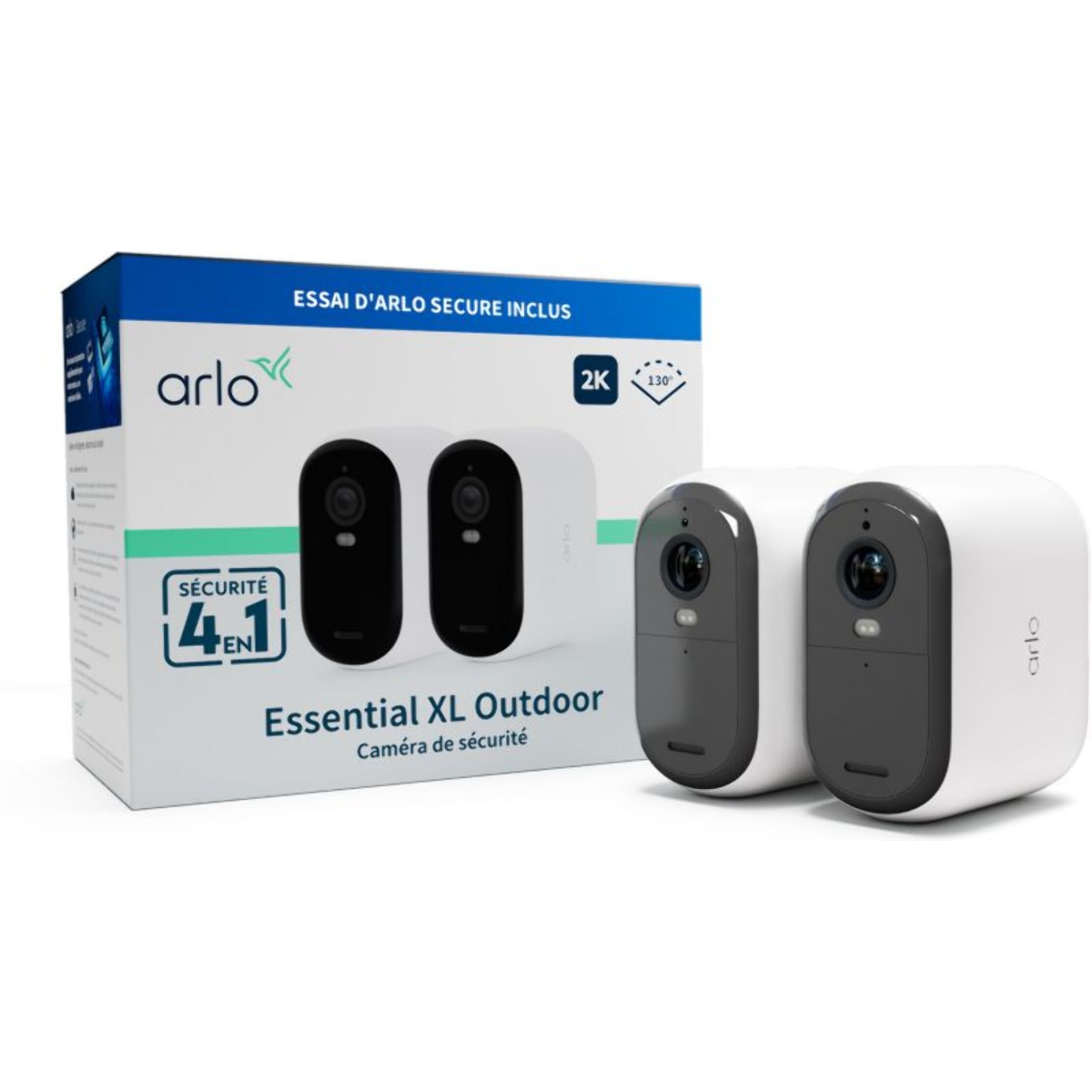 Caméra de surveillance ARLO 2 caméras XL Essential 2K