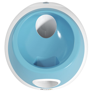 Lanceur de balles automatique pour chien 5 balles ETPU bleu
