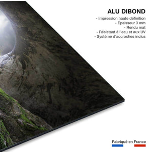 Tableau coup d'oeil au paradis Tableau alu Dibond