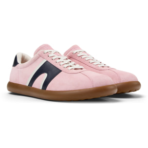 Zapatillas - CAMPER Pelotas Soller - Rosa - Cuero Nubuck