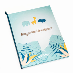 Boîte à trésors et journal de naissance - Multicolore