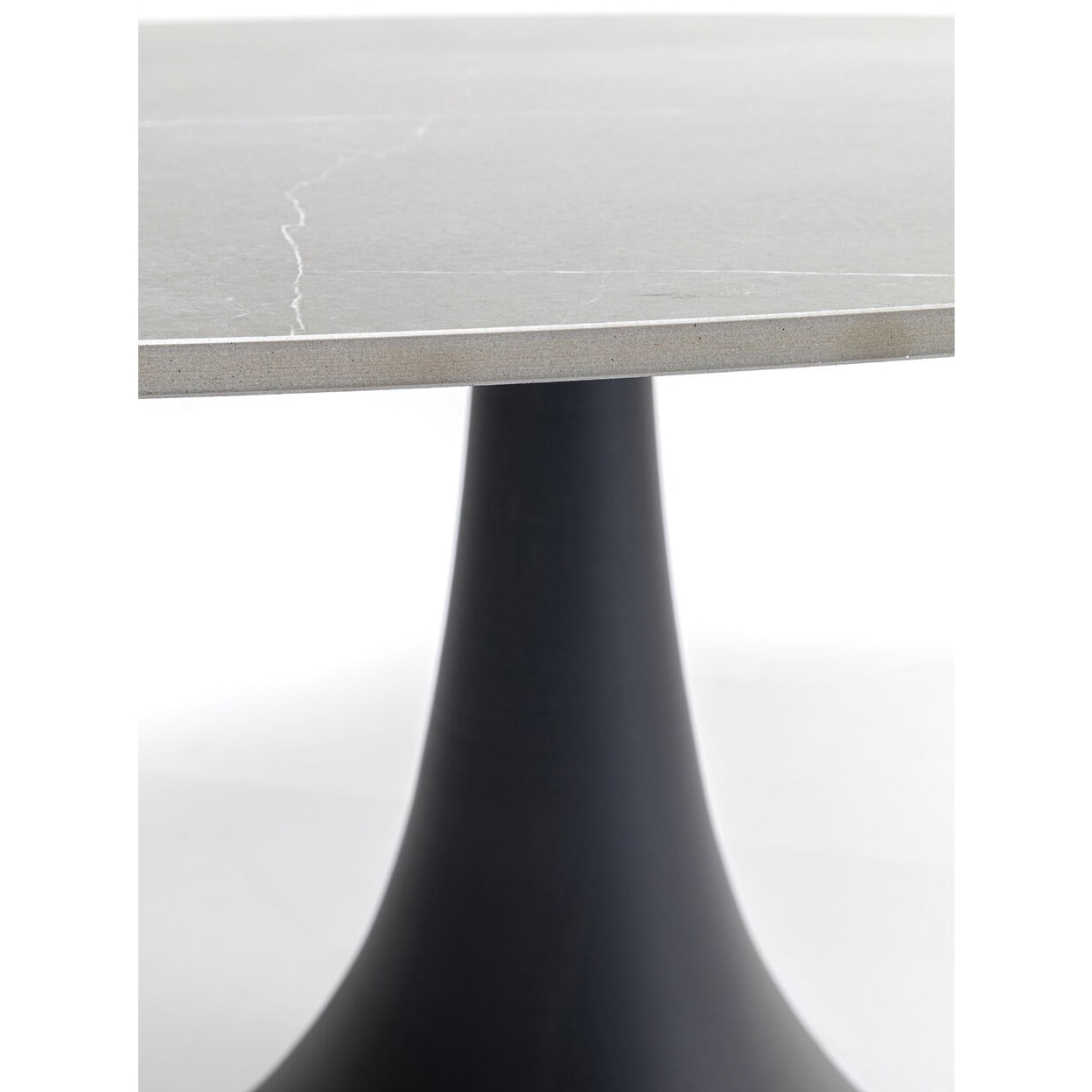 Table de jardin Grande Possibilita noire et grès Kare Design