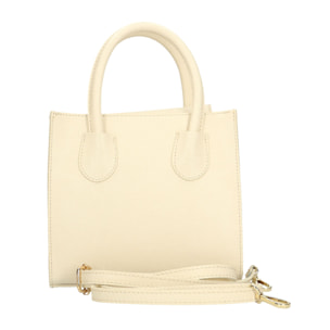 Borsa a mano da donna In Vera pelle Made in Italy 19x20x10 cm