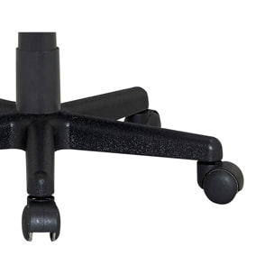 Comfort - sedia da ufficio in pu+pp e nylon grigia
