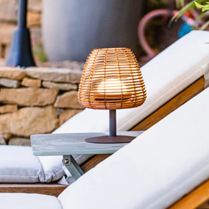 2 Lampe de table STANDY BOHEME H25CM