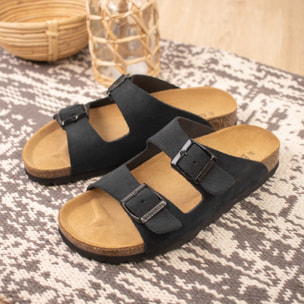 SANDALIA BABUNKERS NEGRO