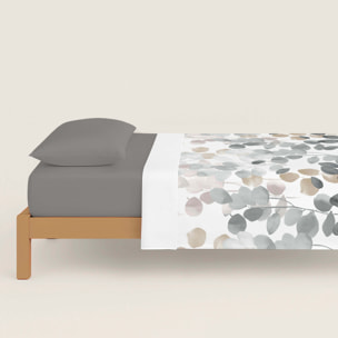 Juego de Sábanas Estampadas - 100% Algodón - Incluye 1 o 2 Fundas de Almohada + 1 Sábana Bajera - Judy