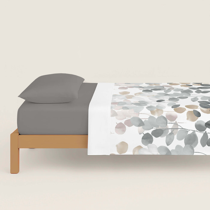 Juego de Sábanas Estampadas - 100% Algodón - Incluye 1 o 2 Fundas de Almohada + 1 Sábana Bajera - Judy