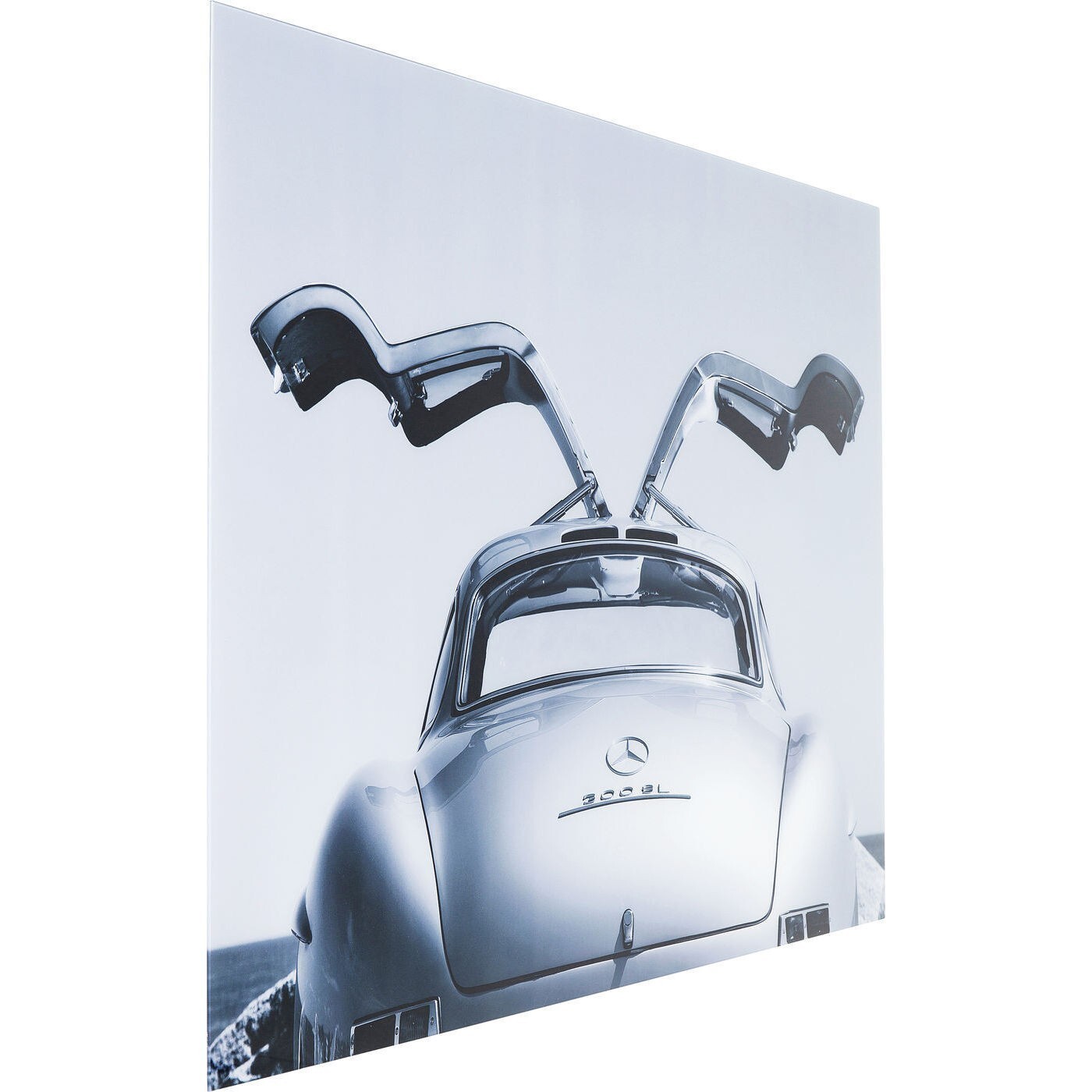 Tableau en verre voiture de collection 120x80cm Kare Design