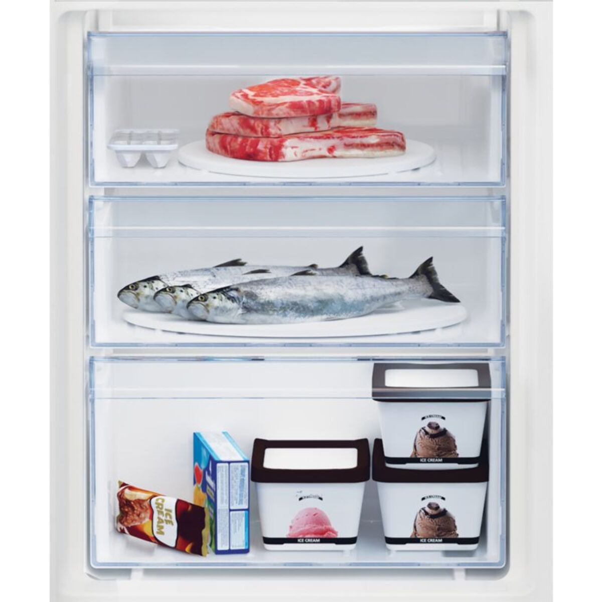 Réfrigérateur combiné encastrable BEKO BCSA285K4SNLH