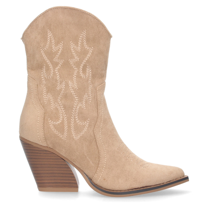 Botin de Tacon Campero para Mujer