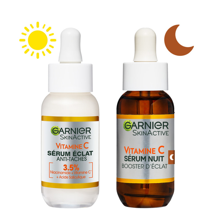 Garnier SkinActive Vitamine C Coffret Duo Sérums Jour & Nuit