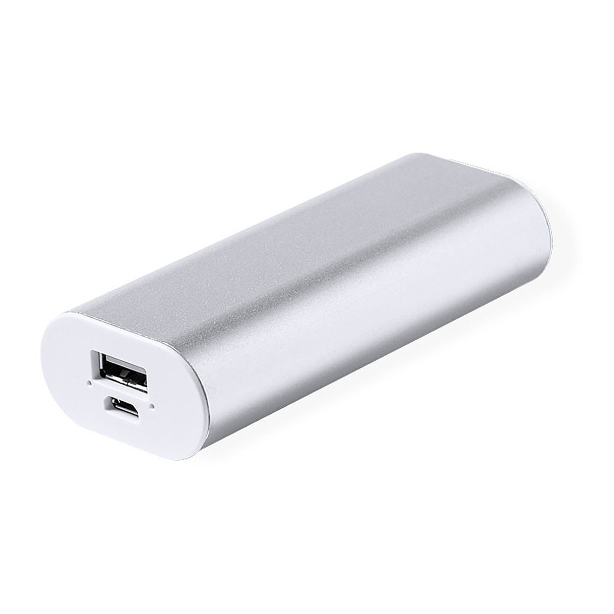 Power Bank 2200 mAh. aluminio USB.