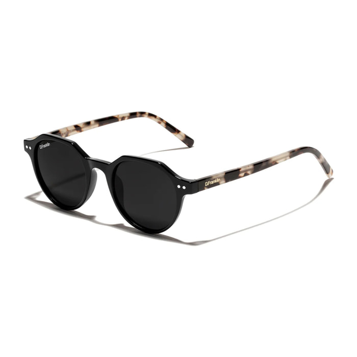 Gafas de Sol Ultra Light S Round Black / Black D.Franklin