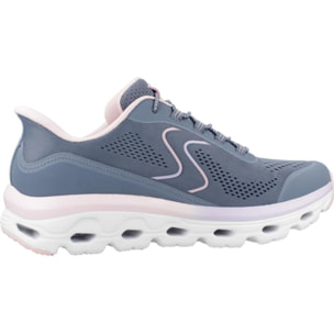 Sneakers De  Mujer Glide Step Sole Azul