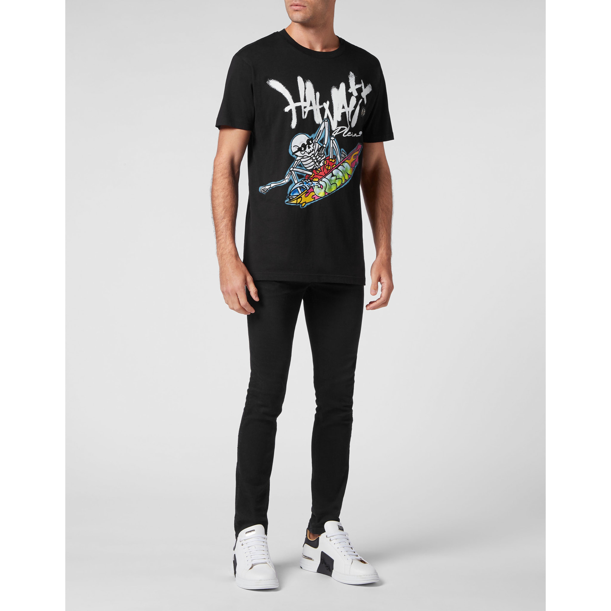 PHILIPP PLEIN T-Shirt Round Neck HAWAII