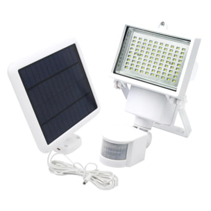 Projecteur solaire sensor COOPER Blanc