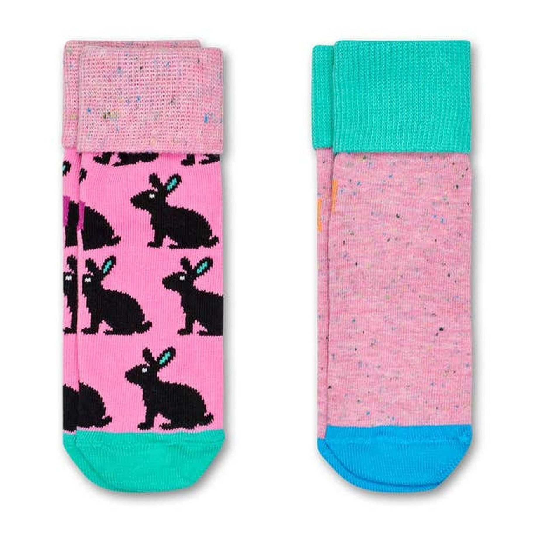 Calcetines pack-2 kids bunny anti-slip
