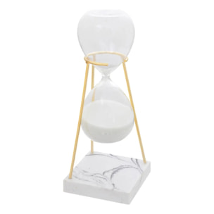 Sablier "Olen" gris H21cm