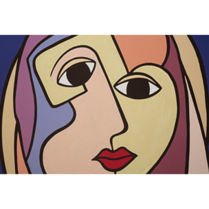 SPAMPA DIPINTA DOUBLE FACES LARGE -A- CM 80X3X120