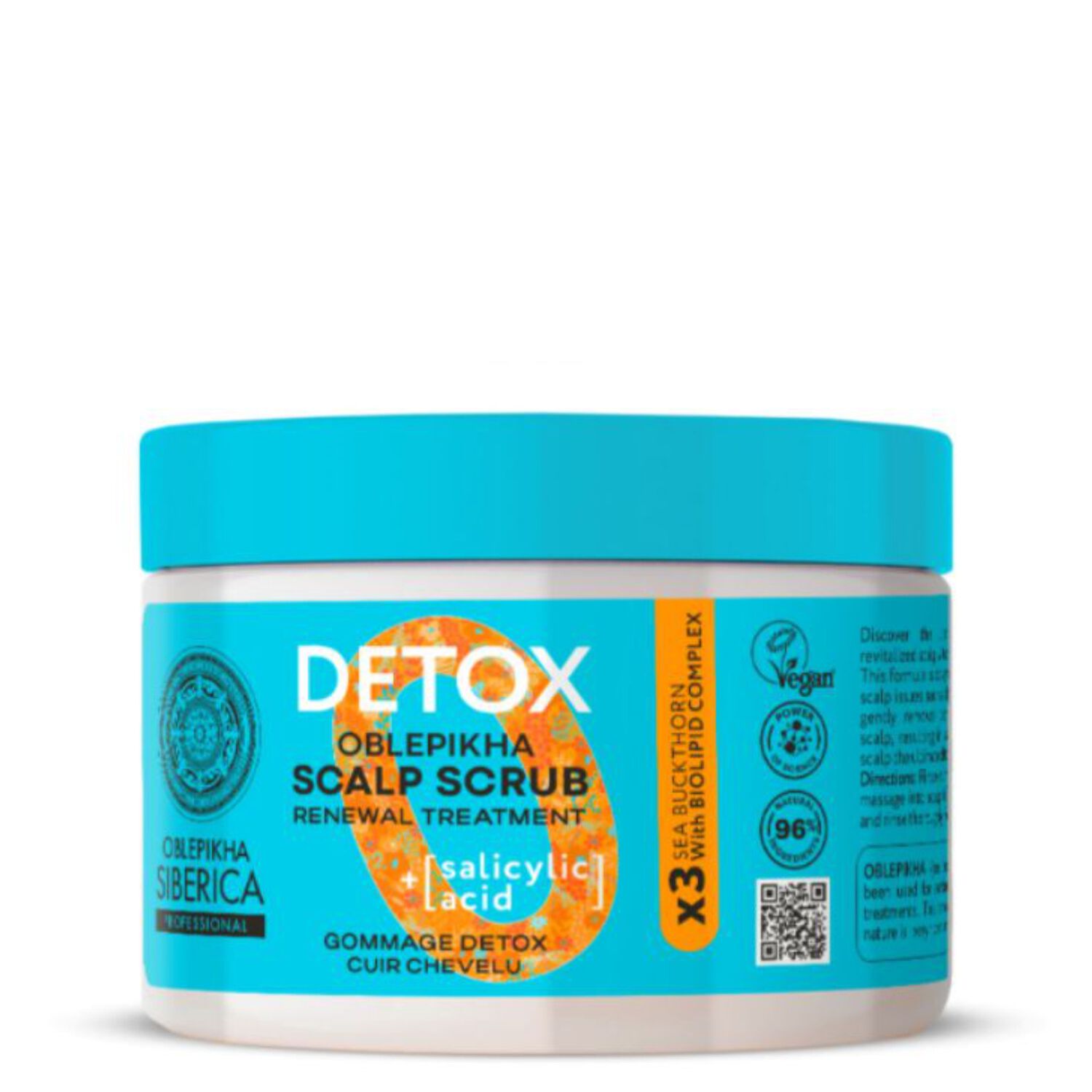 Oblepikha_O Detox - Gommage Detox du Cuir Chevelu à l'argousier 300ml