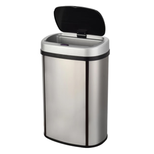 Poubelle automatique inox MAJESTIC SILVERY 58L