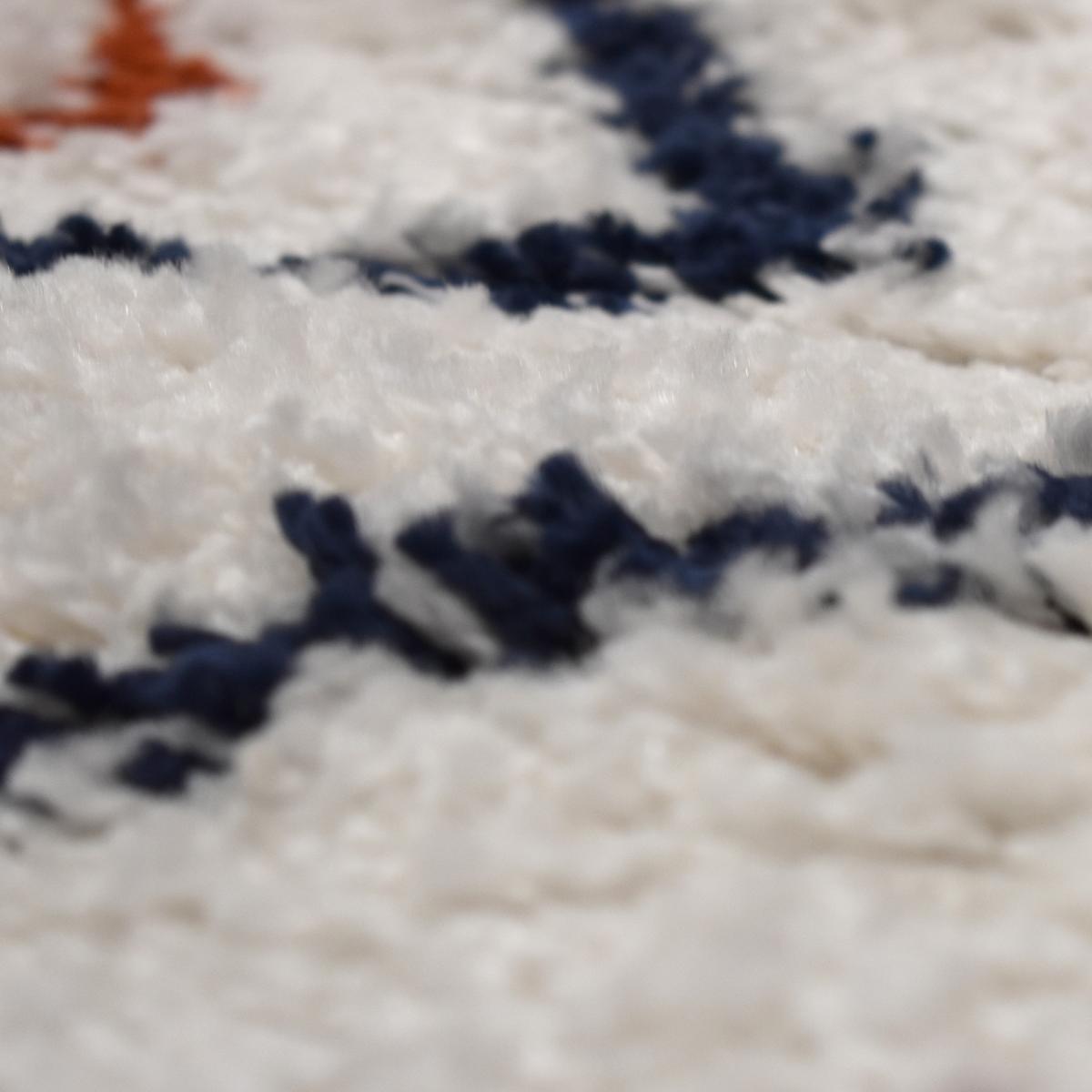 Tapis berbère tissé motifs ethno-chic TEPU